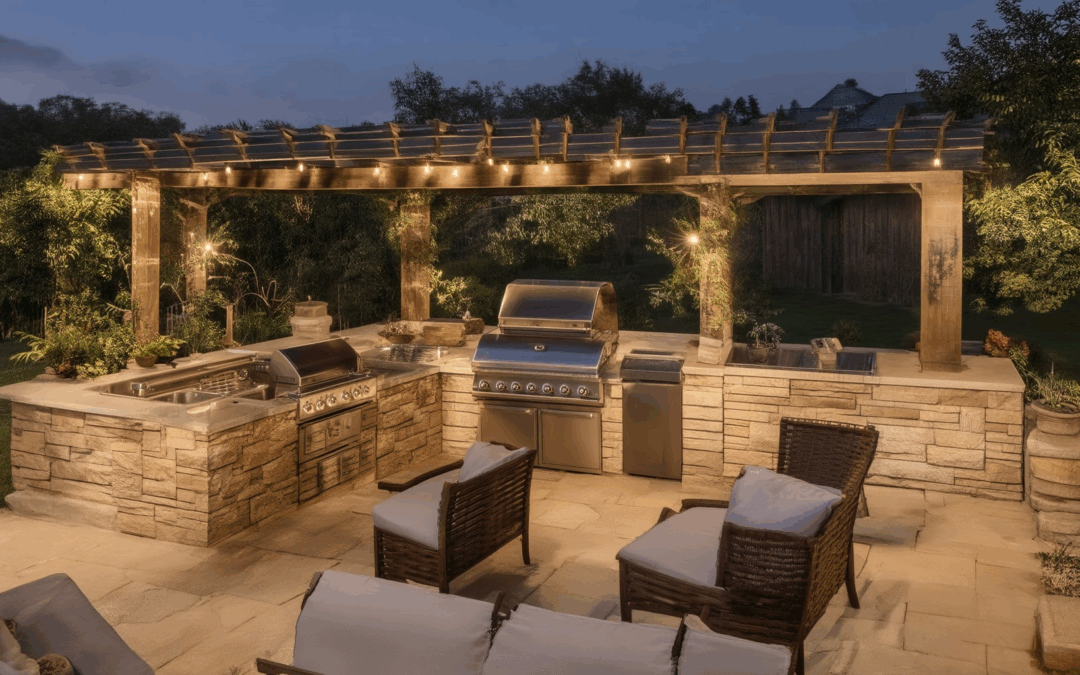 The Ultimate Guide to Outdoor Kitchen Ideas: Design, Features, and Tips for a Stylish Backyard Space with a Pergola