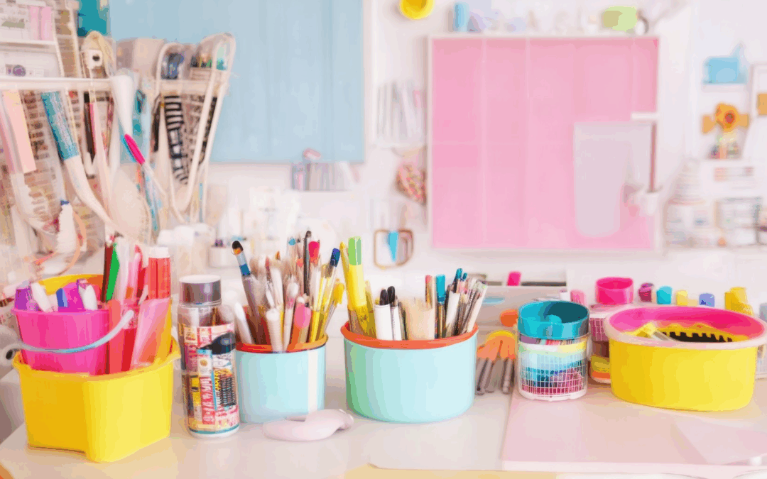 How to Create a Functional and Fun Kids Craft Room Setup