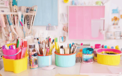 How to Create a Functional and Fun Kids Craft Room Setup
