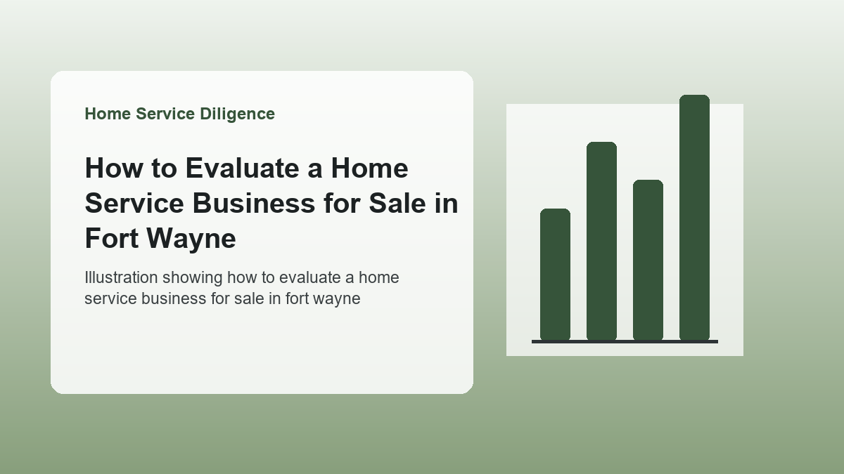 Home service business evaluation checklist