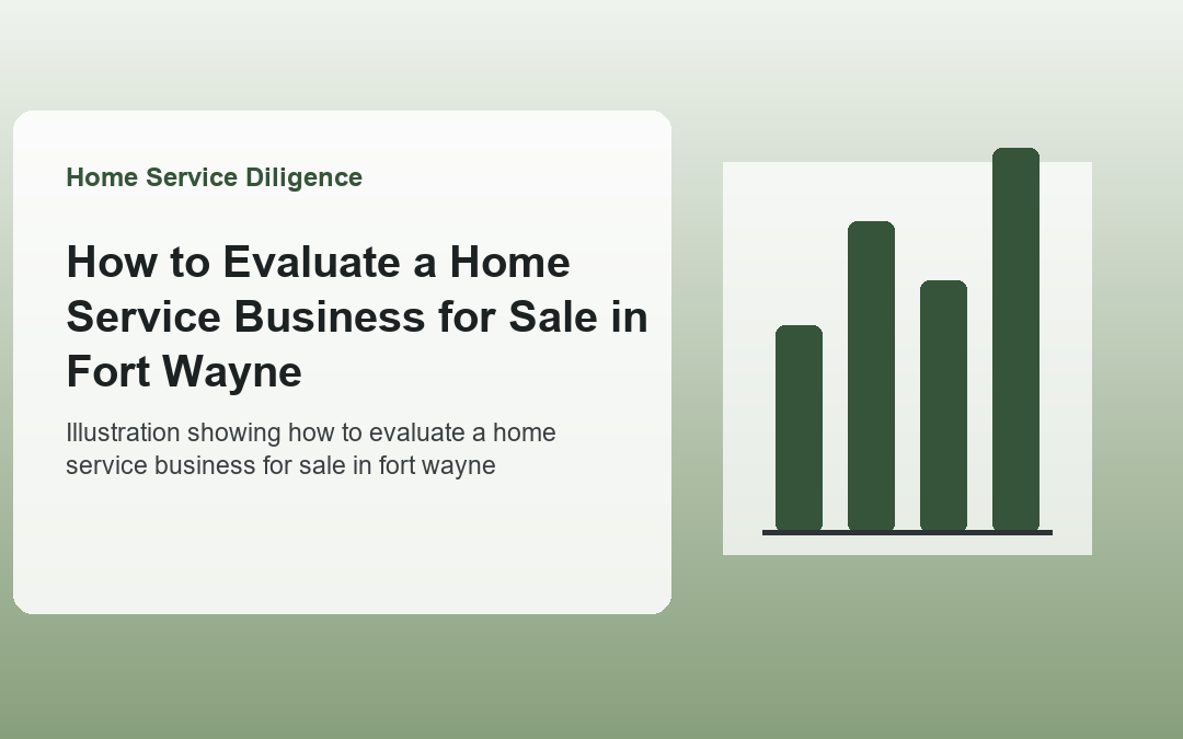 How to Evaluate a Home Service Business for Sale in Fort Wayne